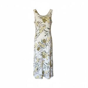 Laddi Sleeveless Botanical Midi Dress